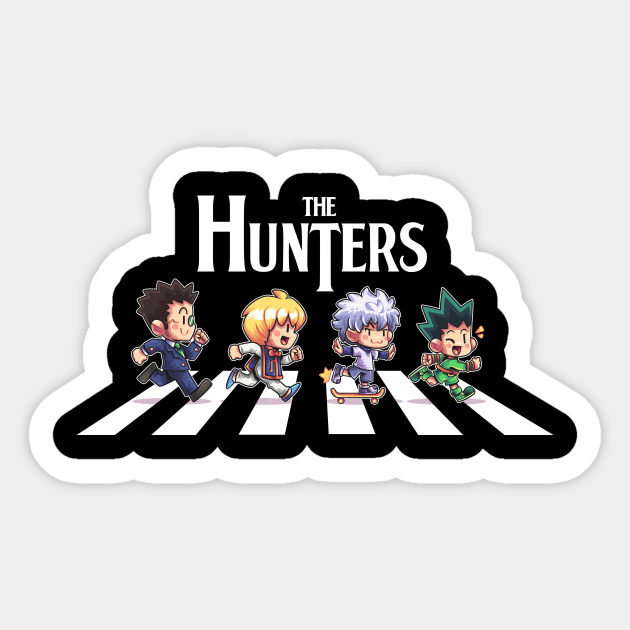 The Hunters Sticker by douglasfeer